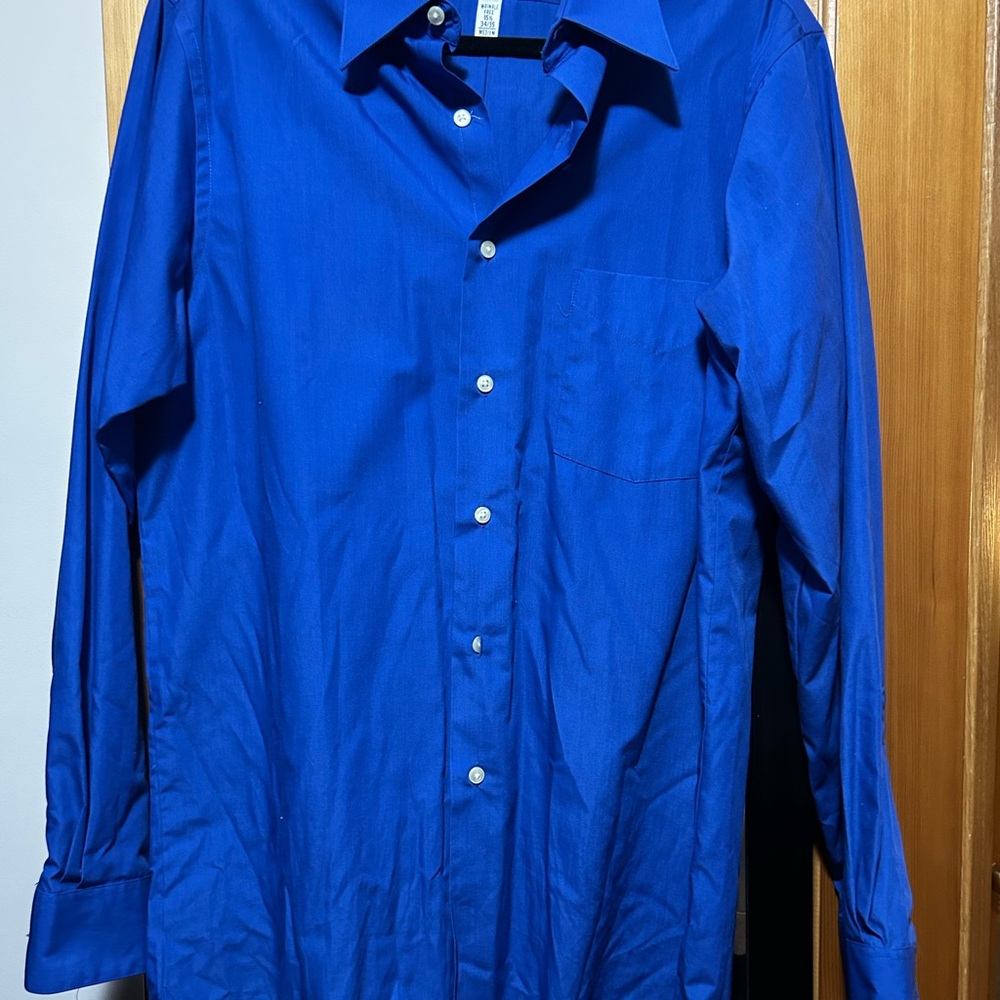 Men's Blue Dress Shirt